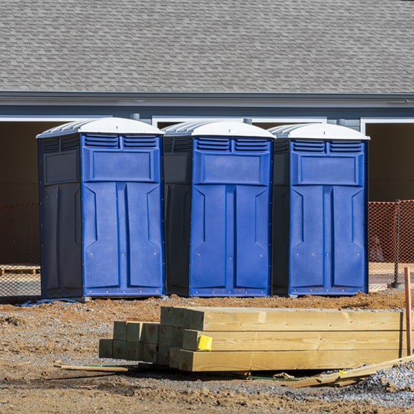are there different sizes of porta potties available for rent in Whitefield